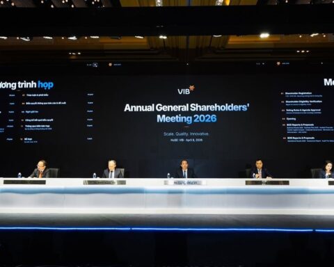 ĐHCĐ VIB: Dự kiến chia cổ tức tiền mặt và CP thưởng tổng 19%, trong đó 9% bằng tiền mặt; đặt mục tiêu dẫn đầu thị trường thẻ trong 3 năm tới