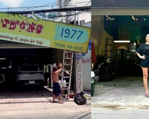 Tháo dỡ biển quán cà phê 25 nghìn một ly ở Gò Vấp của nữ NSƯT nổi đình đám miền Nam một thời