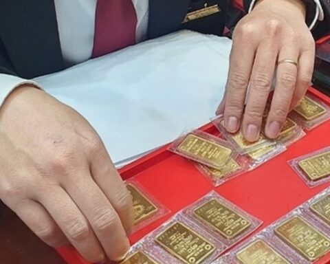 Giá vàng trong nước giảm 3,5 triệu đồng/lượng