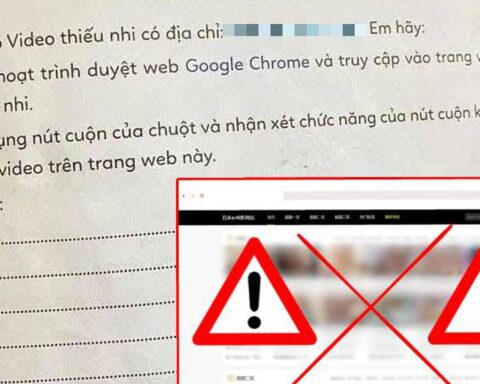 NXB ĐH Huế lên tiếng vụ link web không lành mạnh trong vở bài tập tin học lớp 3: “Trước đó link được sử dụng đúng mục đích”