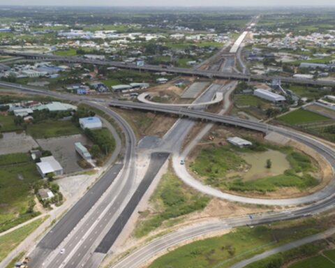 Đường Vành đai 3 TPHCM đoạn qua Tây Ninh tăng tốc về đích