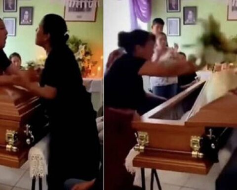 Vợ và “tiểu tam” đánh ghen ngay trong tang lễ của người chồng, nắp quan tài cũng bị lật mở