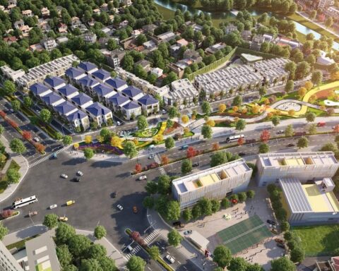 Siêu cầu vượt An Khánh, Metro số 5 tăng tốc…cuộc đua BĐS dọc Đại lộ Thăng Long ngày càng “gay cấn”