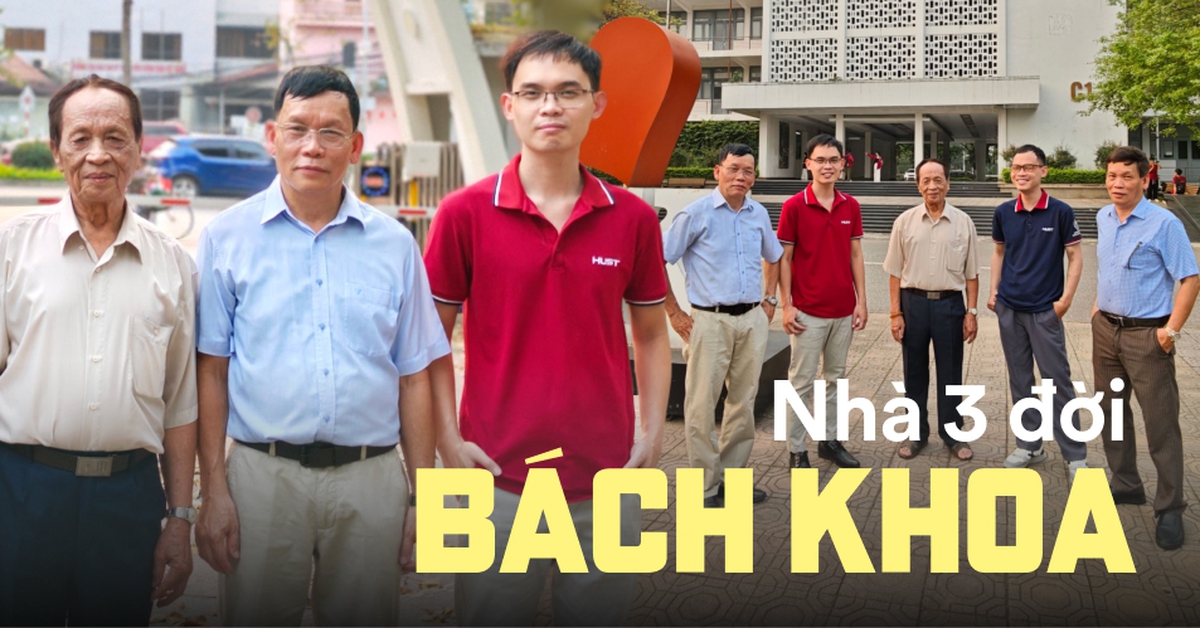 Gia đình có “DNA Bách khoa” lạ lùng: 3 đời làm đồng môn, 2 thế hệ sinh đôi cùng dắt tay nhau bước qua cổng parabol