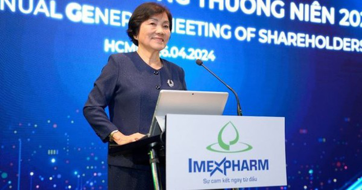 Ba lãnh đạo Imexpharm cùng đăng ký bán cổ phiếu