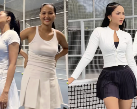 H’Hen Niê khác lạ trên sân tennis, netizen nhận xét: Bể nét hết rồi!