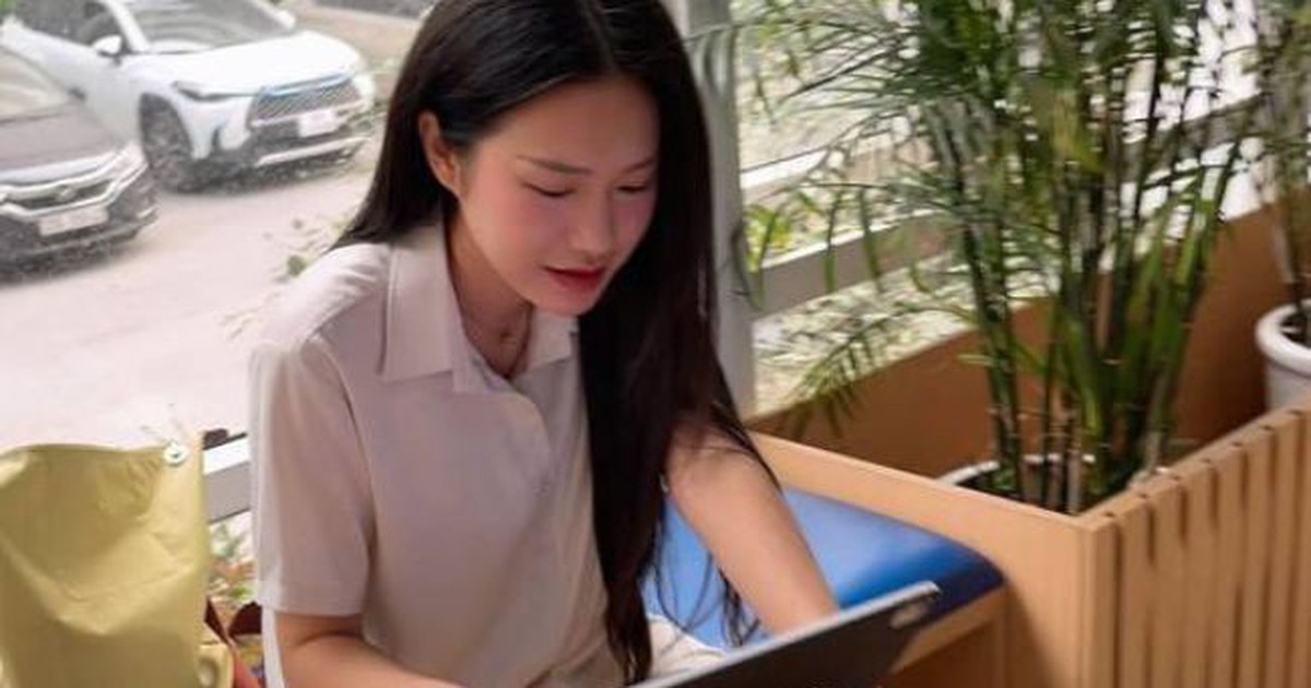 Doãn Hải My với nụ cười gượng gạo ngay lúc này
