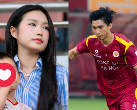 Doãn Hải My cùng con trai đi cổ vũ Văn Hậu thi đấu ngay giữa lúc được “nhắc tên” nhiều nhất