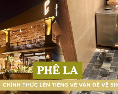 Phê La lên tiếng vụ nhà vệ sinh bốc mùi, thừa nhận dọn chưa kịp do “lượng khách, shipper liên tục”