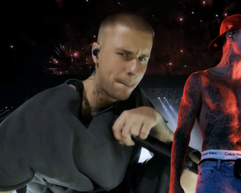 Justin Bieber chẳng thiết tha gì ăn mặc, đến quần tụt cũng chẳng còn để xem