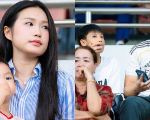 Hai em trai cực phẩm của Doãn Hải My đổ bộ khán đài cổ vũ Đoàn Văn Hậu, thái độ nhà vợ đã rõ giữa drama