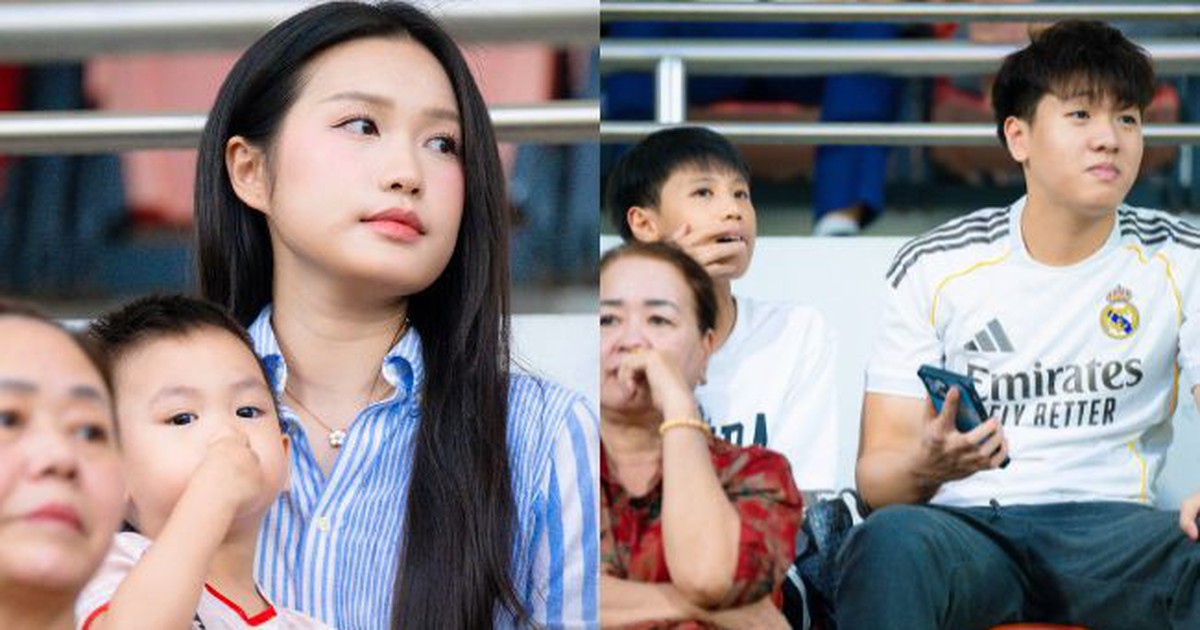 Hai em trai cực phẩm của Doãn Hải My đổ bộ khán đài cổ vũ Đoàn Văn Hậu, thái độ nhà vợ đã rõ giữa drama