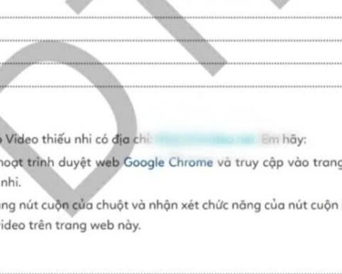 Sách bài tập tin học lớp 3 in “website đen”: Thu hồi, dừng phát hành