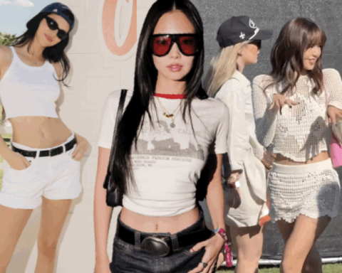 Coachella 2026: Bộ 3 BLACKPINK “ngoan xinh… nhạt”, không ai nổi hơn Kylie Jenner vì chiếc áo in mặt một người