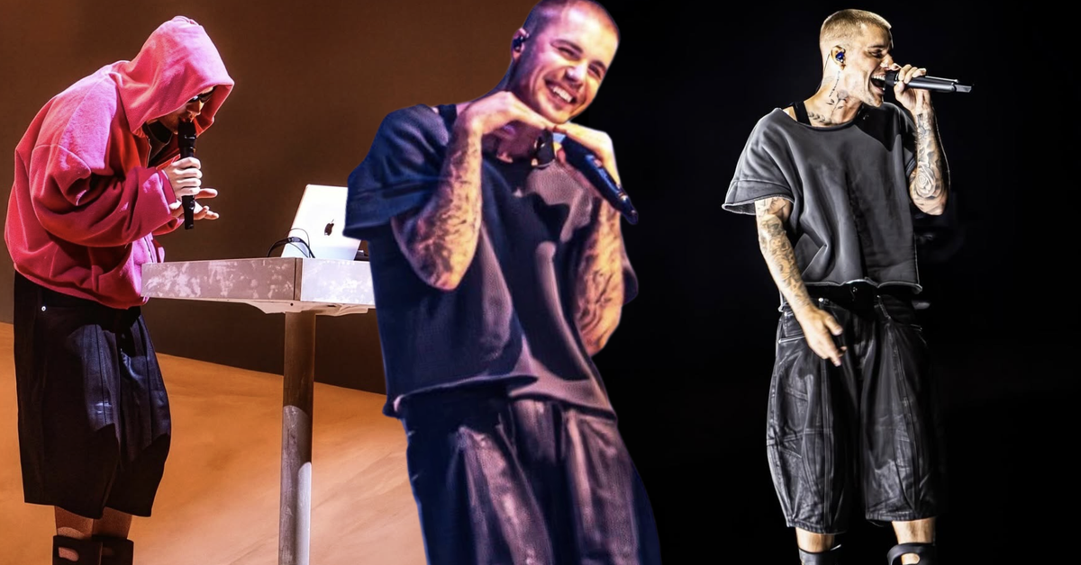 Dòng chữ tiếng Việt duy nhất xuất hiện trong màn trình diễn 260 tỷ của Justin Bieber tại Coachella