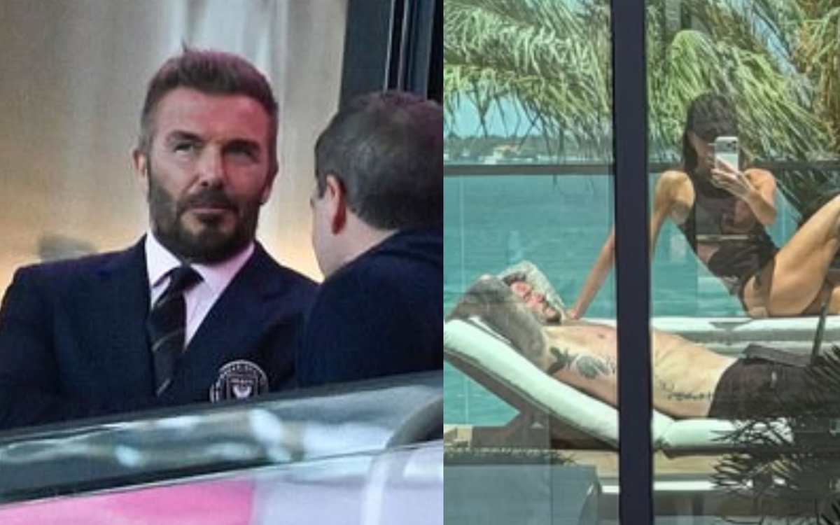 Victoria khoe dáng nuột nà ở tuổi 51 bên David Beckham