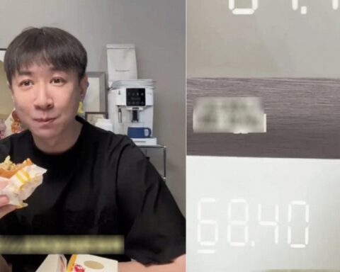 Chồng kém 9 tuổi của “Ngọc nữ showbiz” giảm 1,6kg sau 4 ngày nhờ ăn bánh mì kẹp thịt, bánh bao