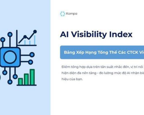 Vì sao hơn 80% thương hiệu chứng khoán Việt “vô hình” trước AI?
