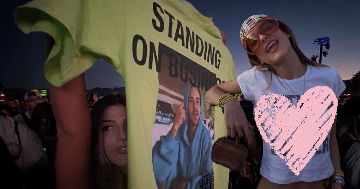 Hơn 50 nghìn người thả tim cho cô gái lạ đứng giữa Coachella tự xưng là “bà Bieber”