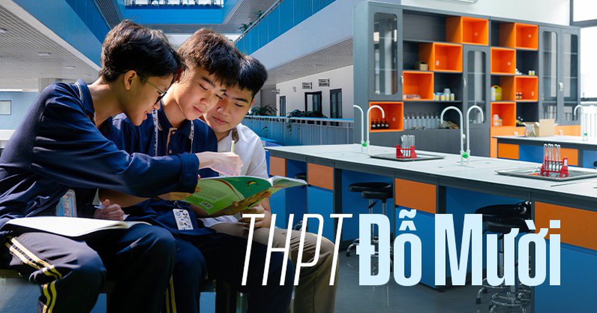 Bên trong trường THPT 300 tỷ mới của Hà Nội: Diện tích gần 8.000m2, sở hữu “công viên” đặc biệt và thư viện 40.000 đầu sách