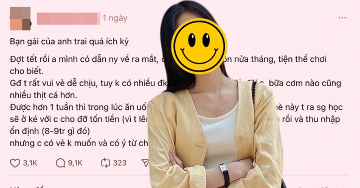 Lương 9 triệu ở phố, vẫn bị mẹ bạn trai nhờ cho em gái ở free vì “về quê được mổ gà đãi ”: Từ chối thì bị chê ích kỷ!