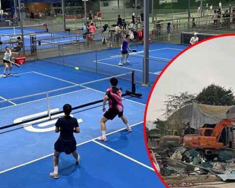 Nóng: Cụm 22 sân Pickleball lớn nhất Hà Nội mới khai trương đã bị tháo dỡ