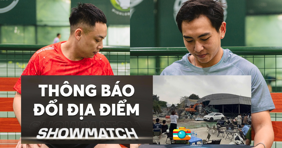 Sự kiện lớn của Phúc Huỳnh, Đạt “trố” dự định tổ chức ở sân Pickleball bị tháo dỡ