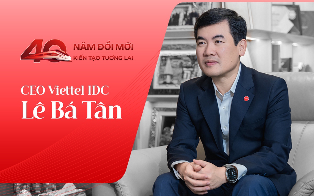 CEO Viettel IDC Lê Bá Tân: “Muốn làm AI, hãy bắt đầu từ hạ tầng dữ liệu”