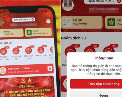 Cần làm gì nếu không thấy mục Truy cập chức năng trên VNeID để xác thực SIM?