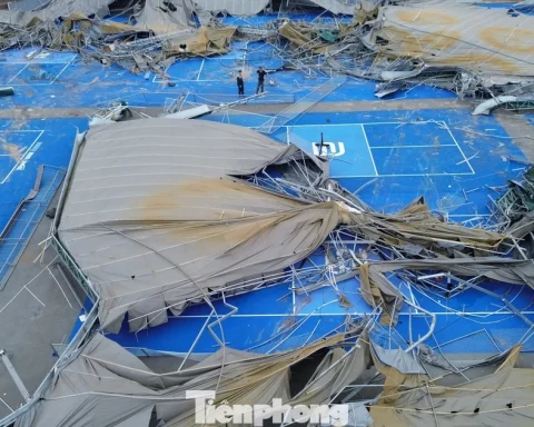 Sân Pickleball lớn nhất Hà Nội bị cưỡng chế sau 1 tháng hoạt động