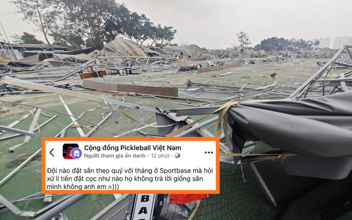 Người chơi pickleball đóng tiền cả quý hoang mang lo mất tiền cọc khi cụm sân pickleball lớn nhất Hà Nội bị tháo dỡ