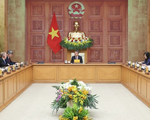 Thủ tướng Lê Minh Hưng làm việc với 52 doanh nghiệp hàng đầu của Hoa Kỳ