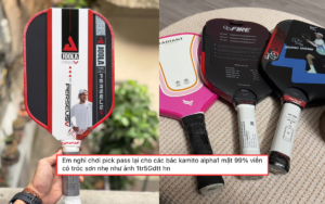 Chi tiền triệu mua vợt pickleball rồi “pass” lại nửa giá, người chơi ồ ạt thanh lý vợt vì sao?