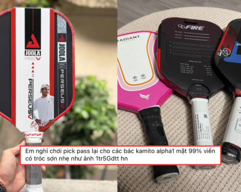 Chi tiền triệu mua vợt pickleball rồi “pass” lại nửa giá, người chơi ồ ạt thanh lý vợt vì sao?