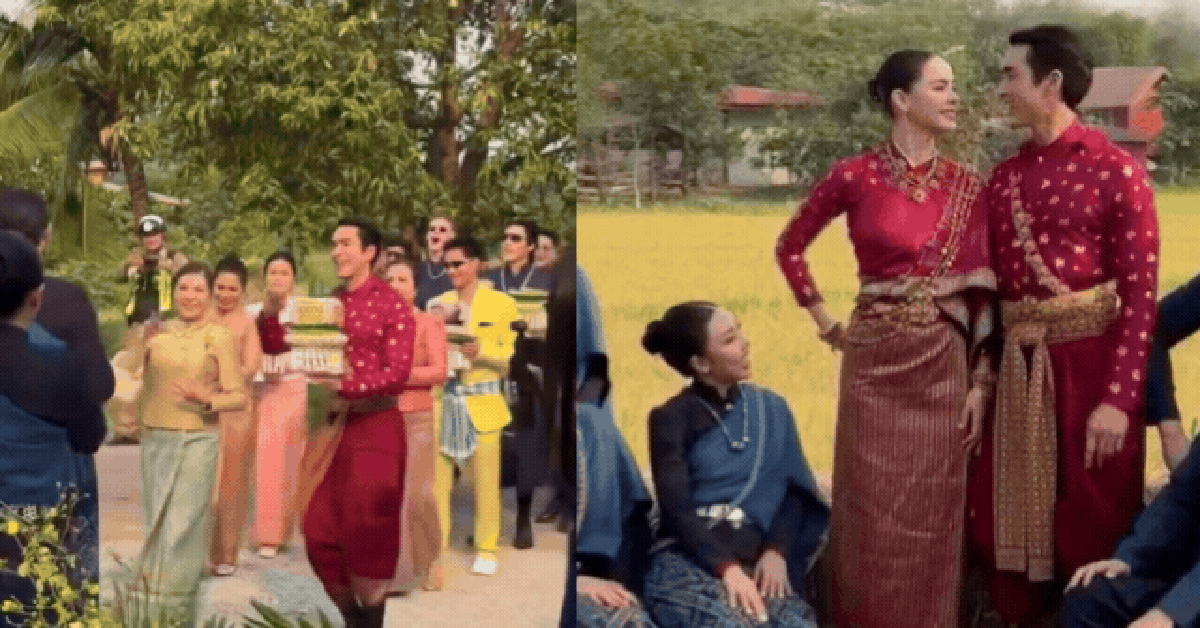 Đám cưới hot nhất showbiz hôm nay: Cặp “tiên đồng – ngọc nữ” visual tràn màn hình, khóa môi như phim ngôn tình giữa ruộng lúa