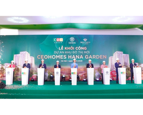 CEO Group khởi công dự án được mong chờ suốt nhiều năm tại Mê Linh  CEOHomes Hana Garden