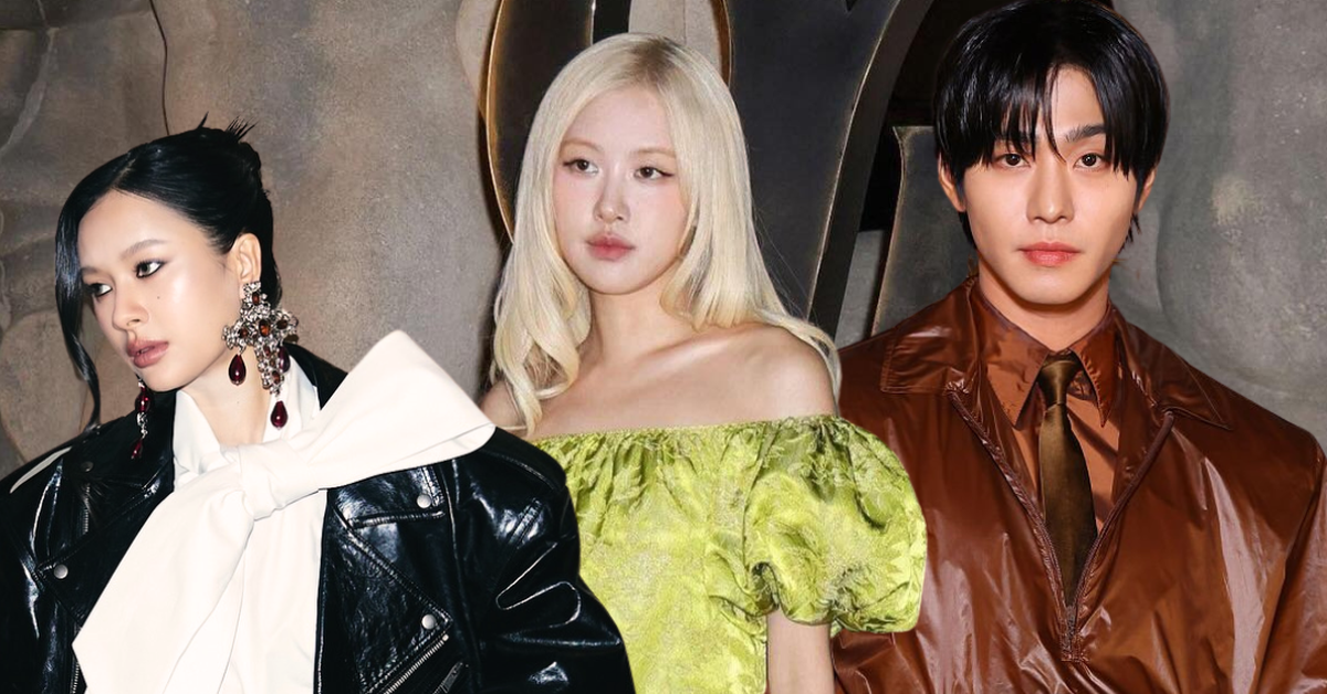 Rosé kín đáo nhưng tỏa sáng đến show Saint Laurent, Cha Eun Woo đã bị thay bằng nam thần “tổng tài” cao gần 1m9