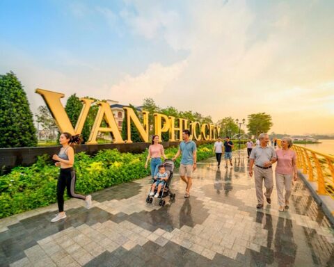 Sống như nghỉ dưỡng mỗi ngày tại Van Phuc City