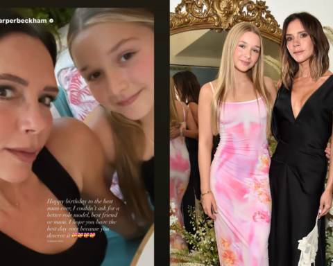 Tiểu thư Harper Beckham xinh đẹp còn tình cảm, viết tâm thư xúc động mừng sinh nhật mẹ, còn Brooklyn lại “mất hút”