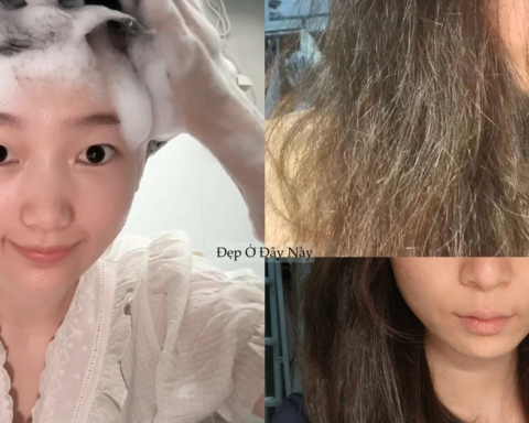 Không đổi dầu gội, tôi chỉ đổi cách gội đầu và mái tóc đã khác hoàn toàn