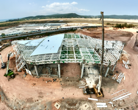 Cận cảnh công trường dự án mở rộng sân bay Phú Quốc phục vụ APEC 2027