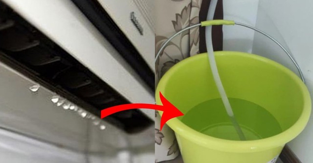 Nước chảy từ điều hòa có dùng lại được không? Nhà sản xuất đưa câu trả lời