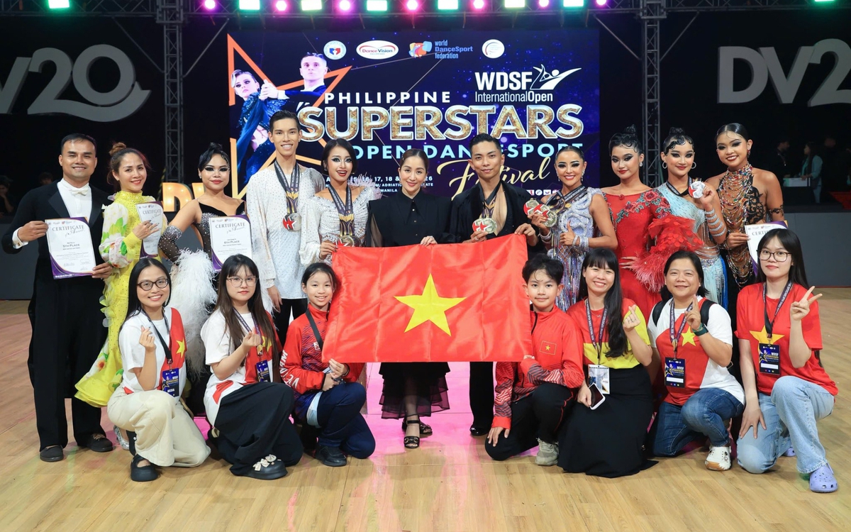 Khánh Thi – Chí Anh kết hợp: DanceSport Việt Nam “quét sạch” HCV,  khiến đối thủ Đông Nam Á phải “ngả mũ”