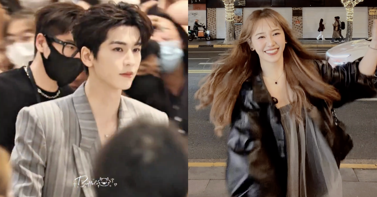 Hari Won công khai sang Thượng Hải tìm Trương Lăng Hách, phấn khích tới nỗi quên cắt mác áo