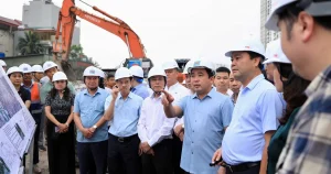 Bí thư Hà Nội Trần Đức Thắng ra ‘tối hậu thư’ khi kiểm tra 3 dự án trọng điểm