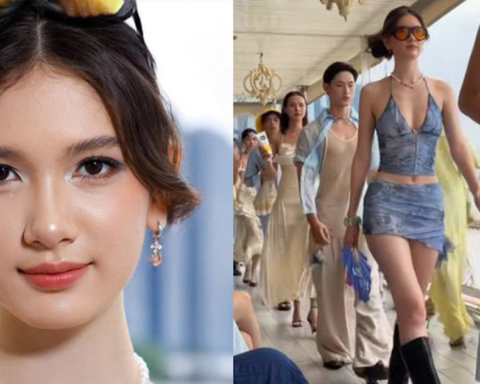 Em gái chân dài 19 tuổi của thủ môn Lâm Tây debut làm người mẫu, nhan sắc và thần thái gây chú ý trên sàn catwalk