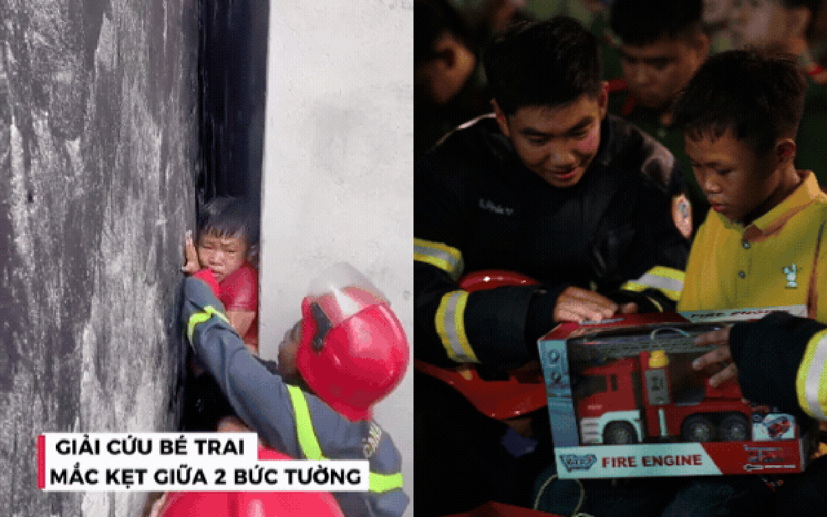 Cuộc hội ngộ đặc biệt của cậu bé bị mắc kẹt giữa 2 bức tường và những người lính tại TP.HCM: Ký ức về “chai dầu ăn” không ai quên