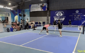 Xôn xao video nhà vô địch SEA Games bị Đạt Trố – Hoàng Samurai “tra tấn” bởi 210 cú lob bóng trong 1 trận pickleball