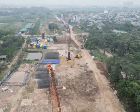 Dự án cầu Trần Hưng Đạo tả ngạn sông Hồng: Gần 4ha chưa được giải phóng mặt bằng
