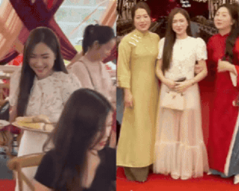 Hoà Minzy về nhà Văn Toàn ăn cưới còn tự tay vào bếp bê cỗ, phản ứng lạ khi bị trêu là “em dâu hụt”